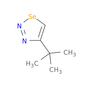 1,2,3-Selenadiazole, 4-(1,1-dimethylethyl)-