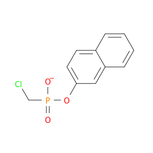 Phosphonic acid, (chloromethyl)-, mono-2-naphthalenyl ester