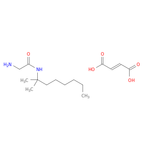 Acetamide, 2-amino-N-(1,1-dimethylheptyl)-, (2E)-2-butenedioate (1:1)