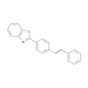 Benzoxazole, 2-[4-(2-phenylethenyl)phenyl]-