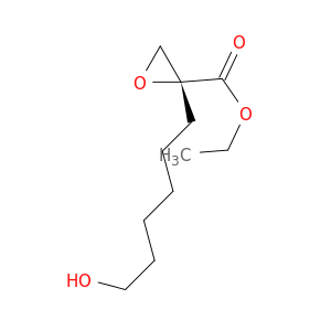 Oxiranecarboxylic acid, 2-(6-hydroxyhexyl)-, ethyl ester, (2R)-