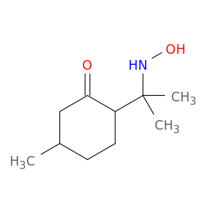 2-[2-(hydroxyamino)propan-2-yl]-5-methylcyclohexanone