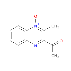 Ethanone, 1-(3-methyl-4-oxido-2-quinoxalinyl)-