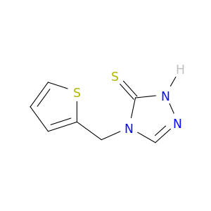 3H-1,2,4-Triazole-3-thione, 2,4-dihydro-4-(2-thienylmethyl)-
