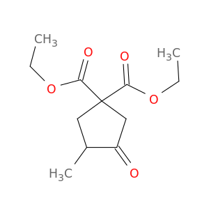1,1-Cyclopentanedicarboxylic acid, 3-methyl-4-oxo-, diethyl ester