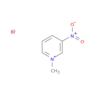 Pyridinium, 1-methyl-3-nitro-, bromide