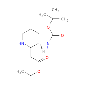 2-((3R)-3-((叔丁氧基羰基)氨基)哌啶-2-基)乙酸乙酯