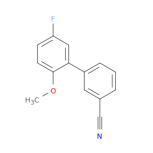 3-(5-Fluoro-2-methoxyphenyl)benzonitrile