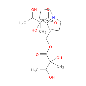 7-{[(2,3-dihydroxy-2-methylbutanoyl)oxy]methyl}-2,3,5,7a-tetrahydro-1h-pyrrolizin-1-yl 2,3-dihydroxy-2-methylbutanoate
