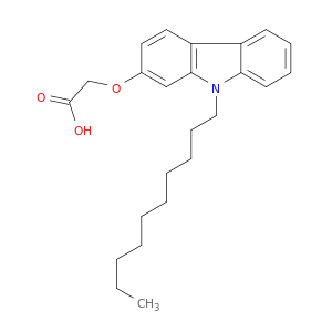 Acetic acid, 2-[(9-decyl-9H-carbazol-2-yl)oxy]-