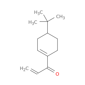 2-Propen-1-one, 1-[4-(1,1-dimethylethyl)-1-cyclohexen-1-yl]-