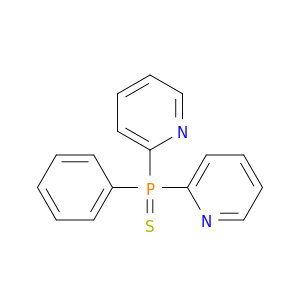 Pyridine, 2,2'-(phenylphosphinothioylidene)bis-