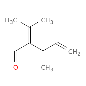 4-Pentenal, 3-methyl-2-(1-methylethylidene)-