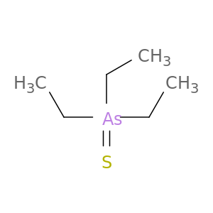 Arsine sulfide, triethyl-