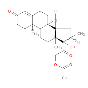 (16α)-21-(乙酰氧基)-17-羟基-16-甲基预浸肟-4,9(11)-二烯-3,20-二酮