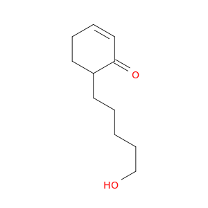 2-Cyclohexen-1-one, 6-(5-hydroxypentyl)-