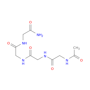 Glycinamide, N-acetylglycylglycylglycyl-