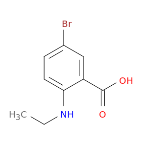 5-Bromo-2-(ethylamino)benzoic acid