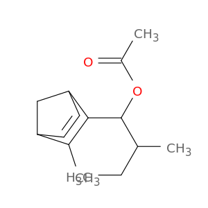 双环[2.2.1]庚烷-5-烯-2-甲醇,3-甲基-α-(1-甲基丙基)-,2-乙酸盐