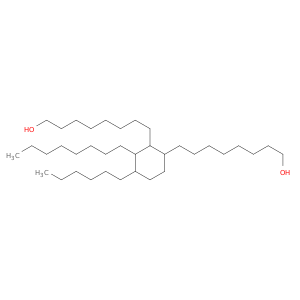 1,2-Cyclohexanedioctanol, 4-hexyl-3-octyl-