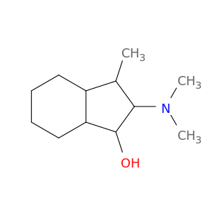 1H-Inden-1-ol, 2-(dimethylamino)octahydro-3-methyl-