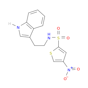 2-Thiophenesulfonamide, N-[2-(1H-indol-3-yl)ethyl]-4-nitro-