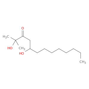 3-Tridecanone, 2,5-dihydroxy-2-methyl-
