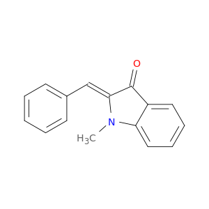 3H-Indol-3-one, 1,2-dihydro-1-methyl-2-(phenylmethylene)-, (Z)-