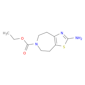 2-Amino-4,5,7,8-tetrahydro-6-(N-carbethoxy)thiazolo[5,4-d]azepine