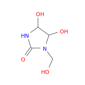 4,5-二羟基-1-(羟甲基)-2-咪唑烷酮