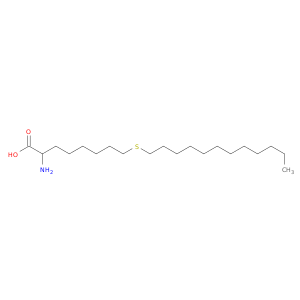 Octanoic acid, 2-amino-8-(dodecylthio)-