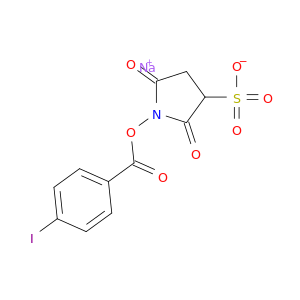 1-((4-碘苯甲酰基)氧基)-2,5-二氧代吡咯烷-3-磺酸钠盐