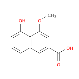 2-Naphthalenecarboxylic acid, 5-hydroxy-4-methoxy-