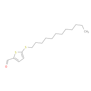 2-Thiophenecarboxaldehyde, 5-(dodecylthio)-