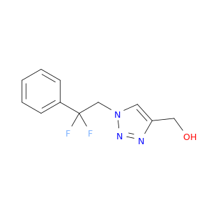 [1-(2,2-Difluoro-2-phenylethyl)-1H-1,2,3-triazol-4-yl]methanol