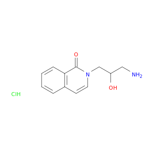 2-(3-Amino-2-hydroxypropyl)-1,2-dihydroisoquinolin-1-one Hydrochloride