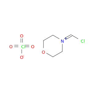 Morpholinium, 4-(chloromethylene)-, perchlorate