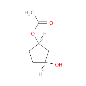 1,3-Cyclopentanediol, monoacetate, (1R,3S)-