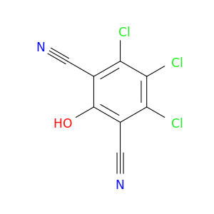 1,3-Benzenedicarbonitrile, trichlorohydroxy-