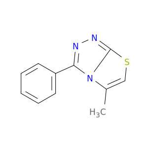 Thiazolo[2,3-c]-1,2,4-triazole, 5-methyl-3-phenyl-