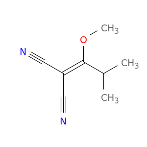 2-(1-Methoxy-2-methylpropylidene)propanedinitrile