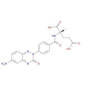 L-Glutamic acid,N-[4-(6-amino-3-oxo-1,2,4-benzotriazin-2(3H)-yl)benzoyl]-
