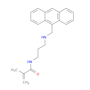 2-Propenamide, N-[3-[(9-anthracenylmethyl)amino]propyl]-2-methyl-