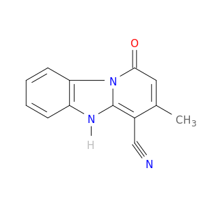 3-Methyl-1-oxo-1,5-dihydrobenzo[4,5]imidazo[1,2-a]pyridine-4-carbonitrile