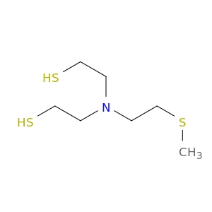 Ethanethiol, 2,2'-[[2-(methylthio)ethyl]imino]bis-