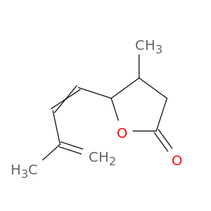 2(3H)-Furanone, dihydro-4-methyl-5-(3-methyl-1,3-butadienyl)-