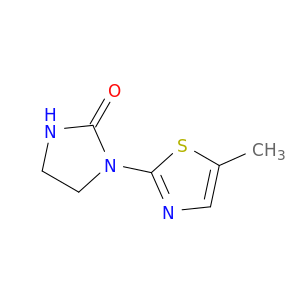 2-Imidazolidinone, 1-(5-methyl-2-thiazolyl)-
