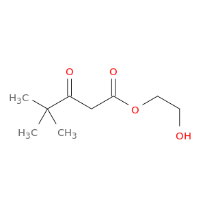 Pentanoic acid, 4,4-dimethyl-3-oxo-, 2-hydroxyethyl ester