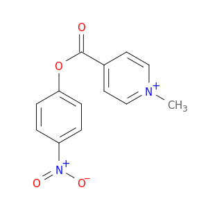 Pyridinium, 1-methyl-4-[(4-nitrophenoxy)carbonyl]-