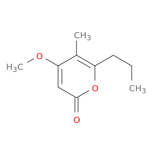 2H-Pyran-2-one, 4-methoxy-5-methyl-6-propyl-